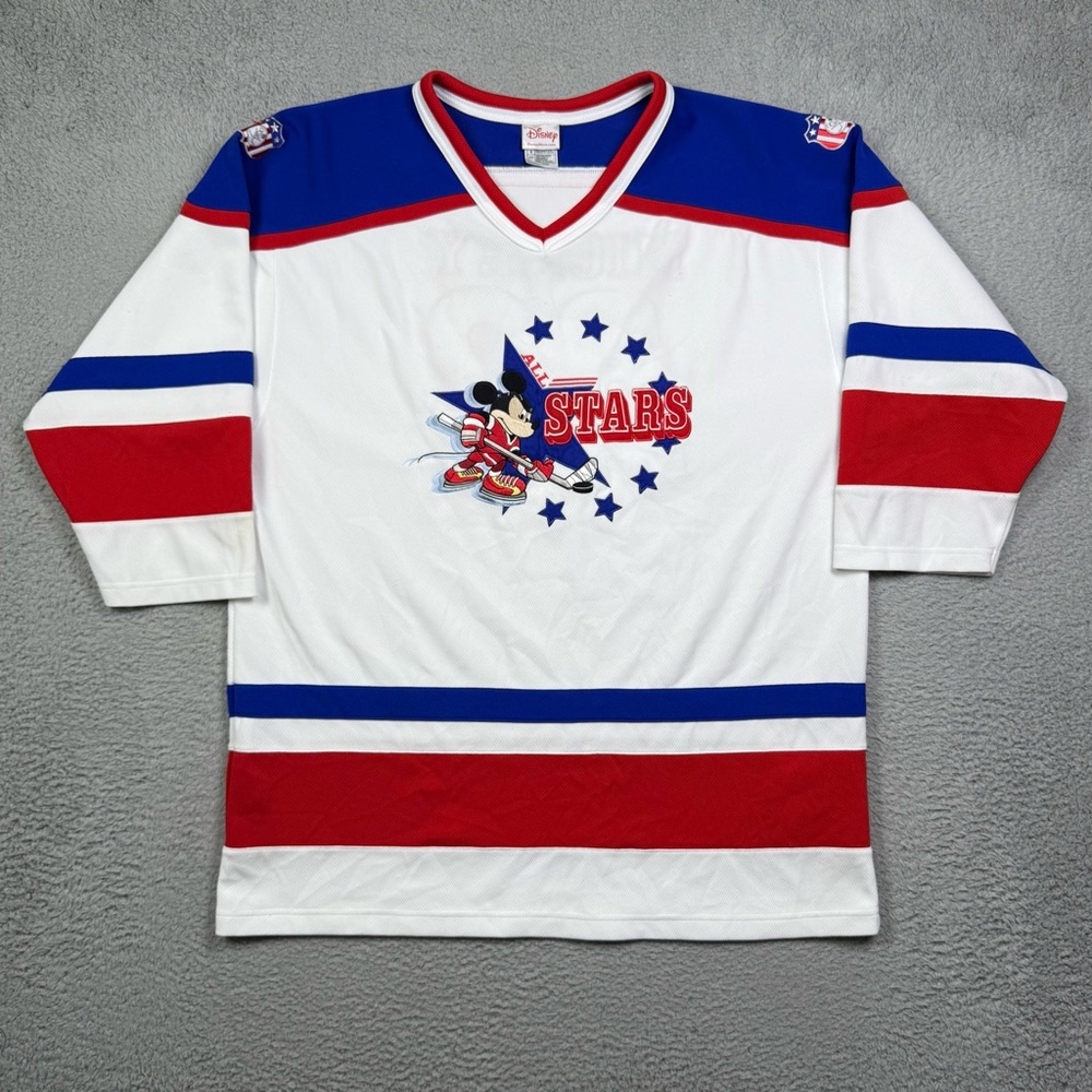 Vintage Disney Mickey Mouse All Stars hockey jersey - Picture 2 of 4